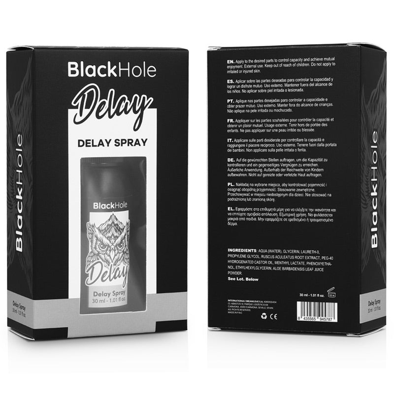Спрей пролонгатор Black Hole Delay Spray 30мл