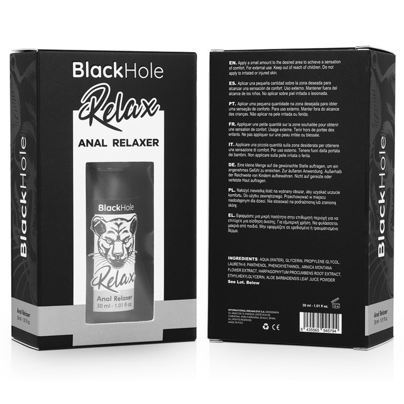 Спрей для анального секса Black Hole Anal Relaxer Spray 30мл