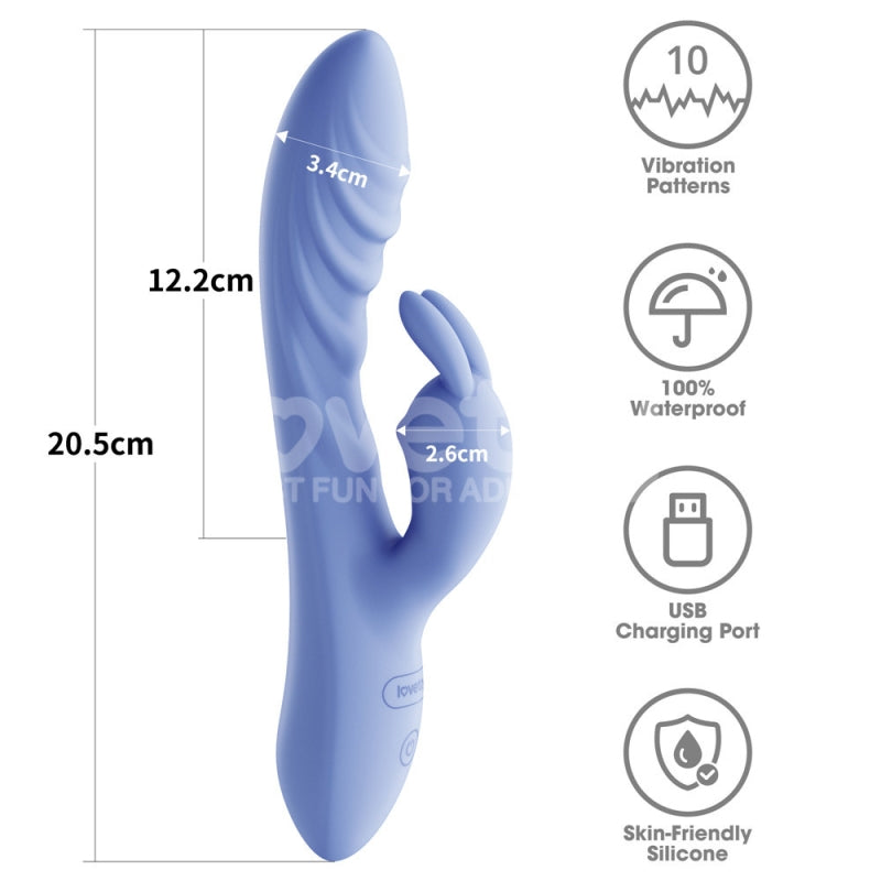 Вибратор двойной LAllure Swirl Rechargeable Vibrator