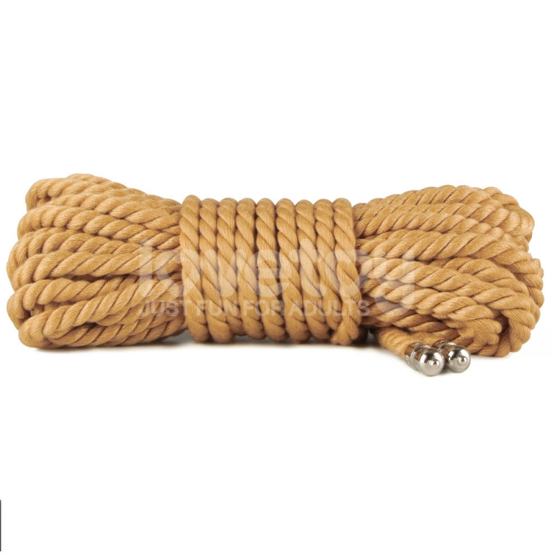 Веревка для связывания Rebellion Reign Natural Knot Bondage Rope 10 метров