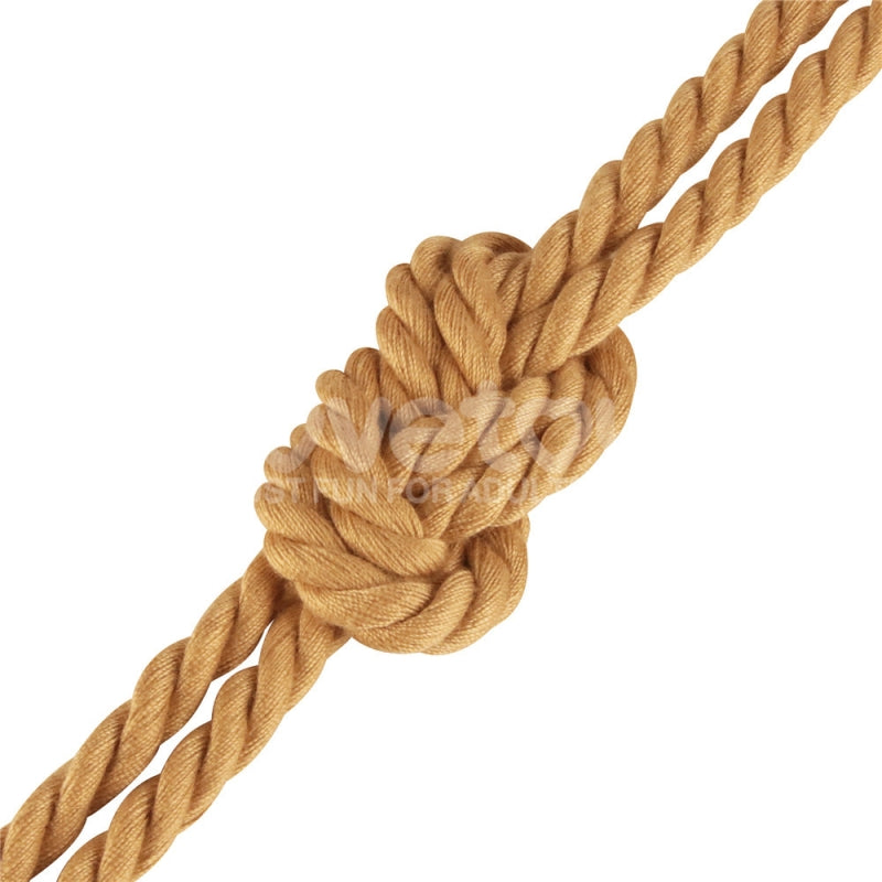 Веревка для связывания Rebellion Reign Natural Knot Bondage Rope 10 метров