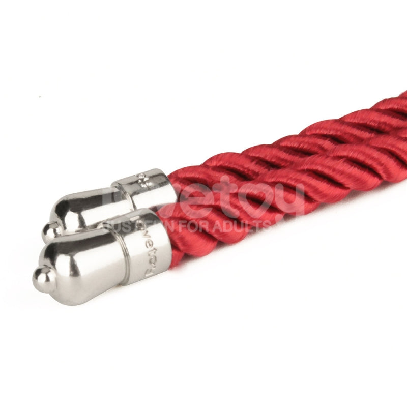 Красная веревка для связывания Rebellion Reign Crimson Silky Bondage Rope