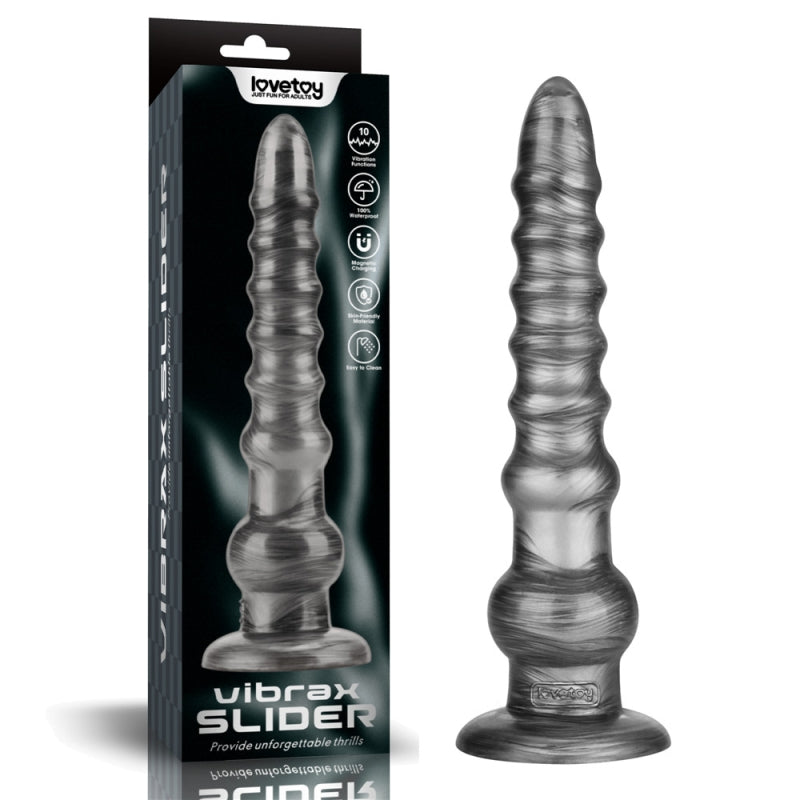 Вибратор на присоске King Sized Vibrating Vibrax Slider 12.5