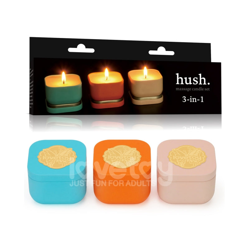 Набор свечей для ролевых игр Hush Massage Candle Set