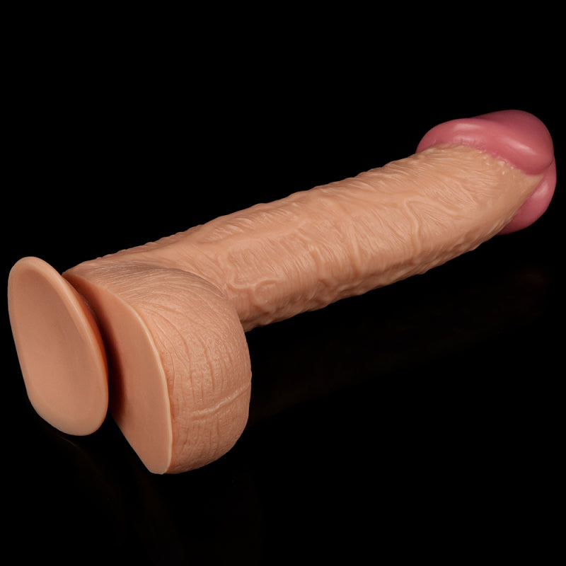 Реалистичный большой фаллоимитатор Legendary King Sized Realistic Dildo 10.5