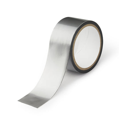Липкая лента серая скотч для бондажа Sticky Bondage Tape