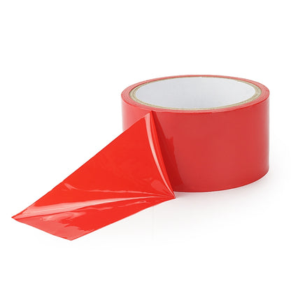 Липкая лента красная скотч для бондажа Sticky Bondage Tape