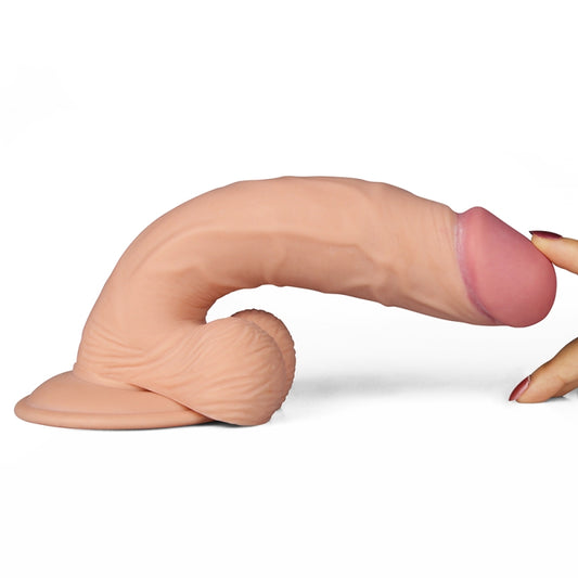 Вибратор на присоске с пультом управления The Ultra Soft Dude Vibrating 9