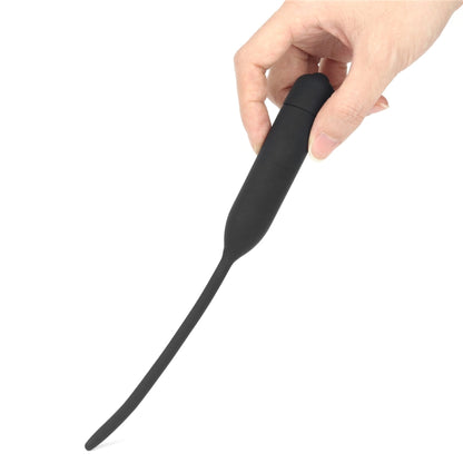 Силиконовый вибро катетр для уретры Silicone Vibrating Urethral Dilator