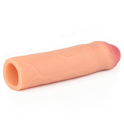 Насадка удлиняющая телесная Revolutionary Silicone Nature Extender Uncircumcised