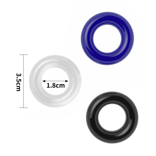 Набор из 3-х эрекционных колец Power Plus Triple Donut Ring Set