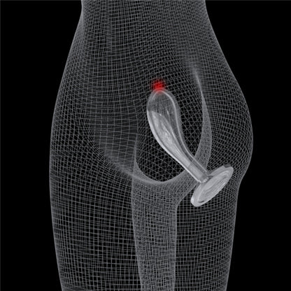Безупречный прозрачный анальный стимулятор Flawless Clear Prostate Plug