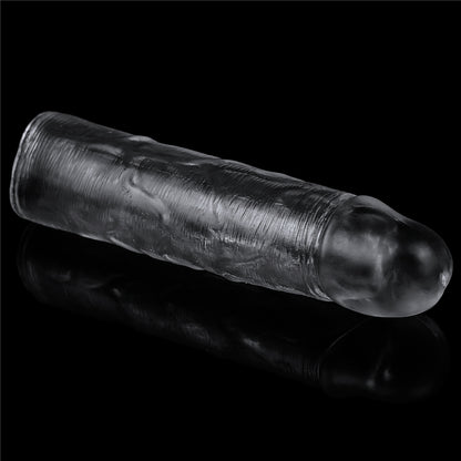 Прозрачная удлиняющая насадка на член Flawless Clear Penis Sleeve плюс 3см