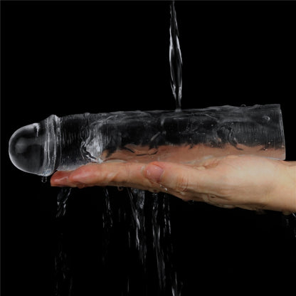 Прозрачная удлиняющая насадка на член Flawless Clear Penis Sleeve плюс 5см