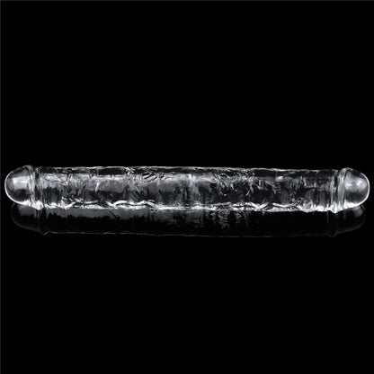 Безупречный прозрачный двойной фаллоимитатор Flawless Clear Double Dildo