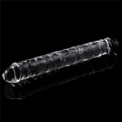 Безупречный прозрачный двойной фаллоимитатор Flawless Clear Double Dildo