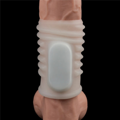 Насадка на пенис Vibrating Spiral Knights Ring