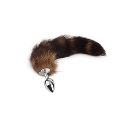 Анальная пробка с хвостом Frisky Fox Tail Butt Plug