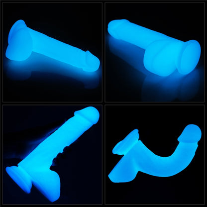 Фаллоимитатор светящийся Lumino Play Silicone Dildo 8.0
