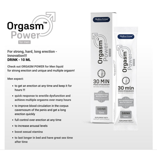 Капли для мужчин Orgasm Power for Men Drink 10мл