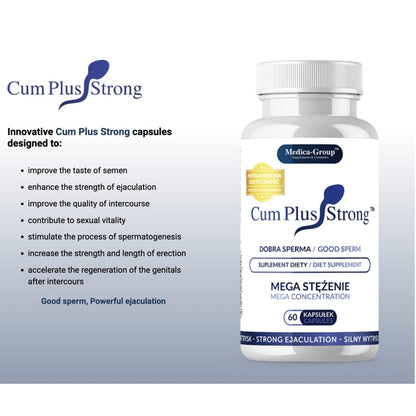 Препарат для увеличения количества спермы Cum Plus Strong Capsules 60шт