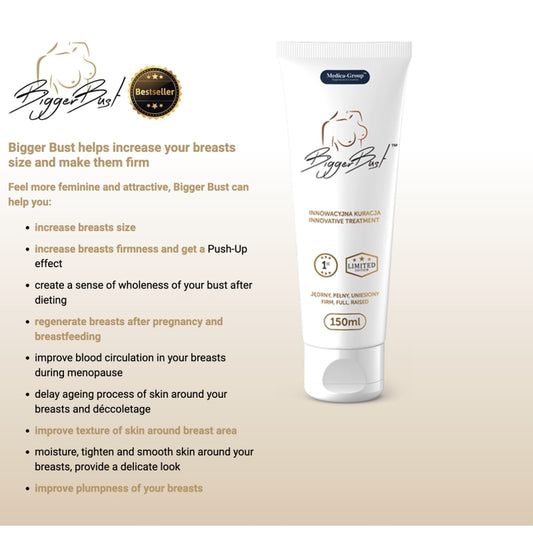 Крем для увеличения груди BiggerBust Serum 150мл