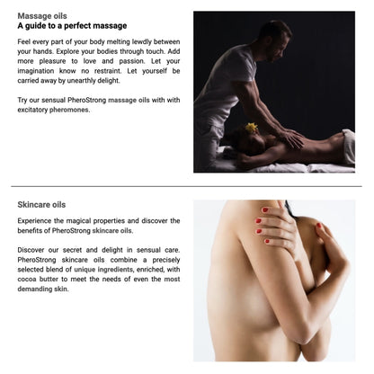 Массажное масло с феромонами PheroStrong Exclusive for Men Massage Oil 100мл