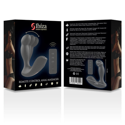 Массажер простаты для мужчин Ibiza Anal Massager Remote Control