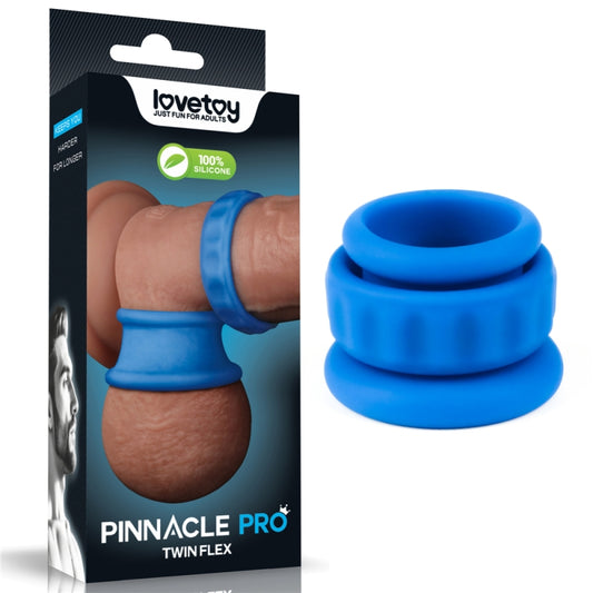 Эрекционное кольцо Pinnacle Pro Twin Flex Stretcher