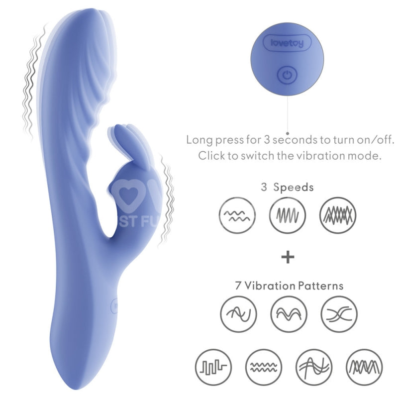 Вибратор двойной LAllure Swirl Rechargeable Vibrator