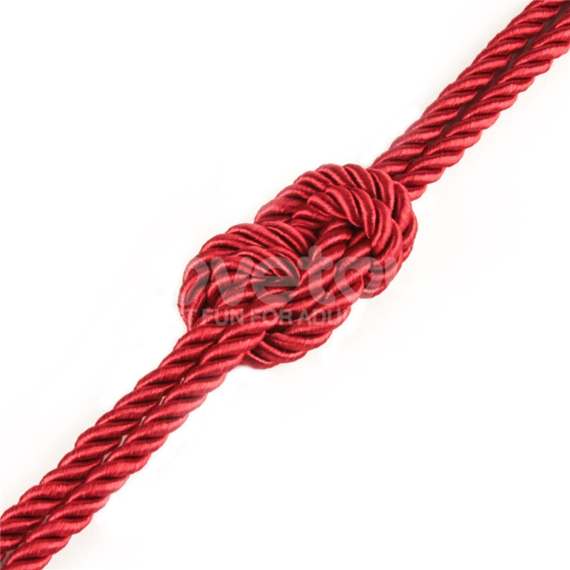 Красная веревка для связывания Rebellion Reign Crimson Silky Bondage Rope