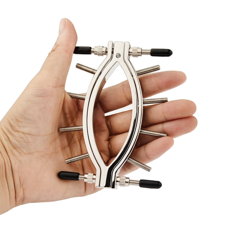 Зажим для женских половых губ с поводком на цепи Labia Clamps Clitoris