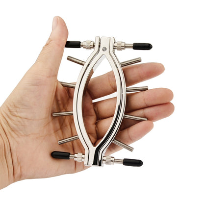 Зажим для женских половых губ с поводком на цепи Labia Clamps Clitoris